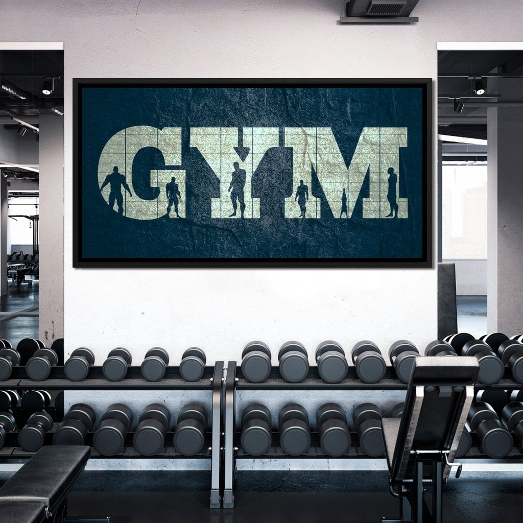 Gym Canvas Wall Art