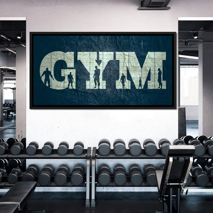 Gym Canvas Wall Art