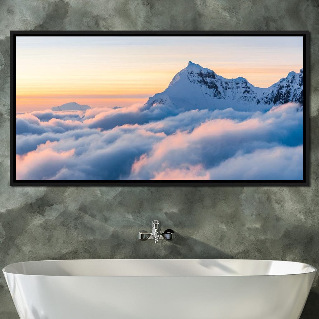 Above the Clouds Canvas Wall Art