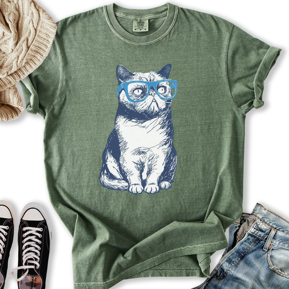 Exotic Shorthair Drawing Relaxed Tee
