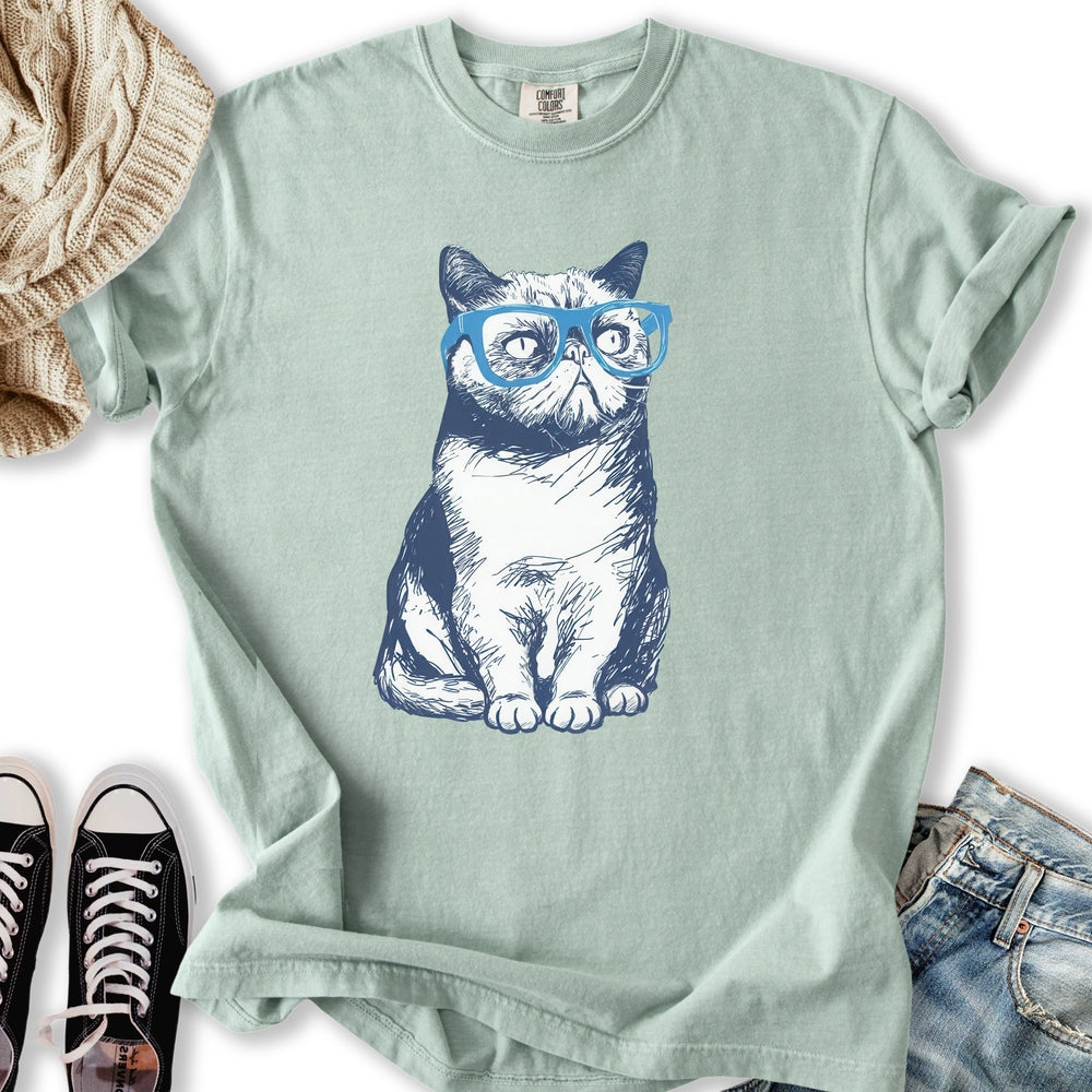 Exotic Shorthair Drawing Relaxed Tee