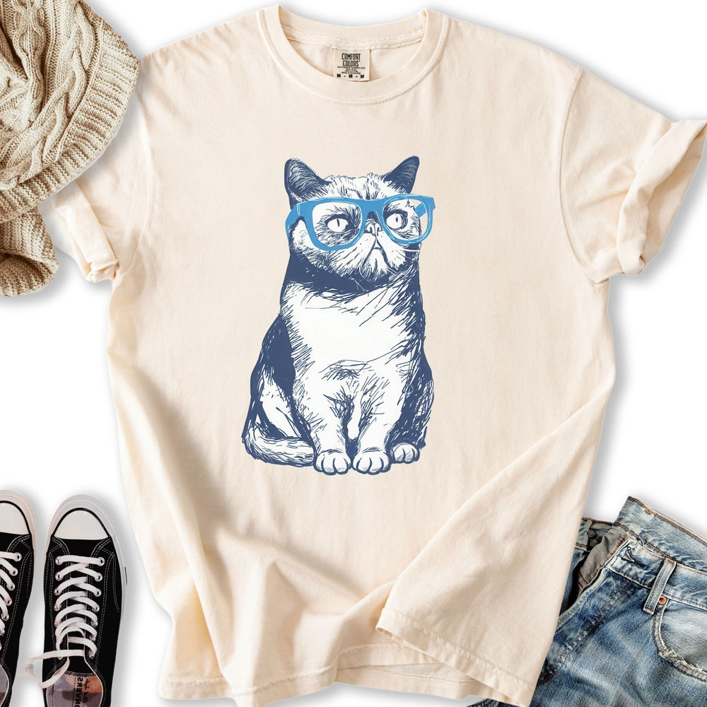 Exotic Shorthair Drawing Relaxed Tee