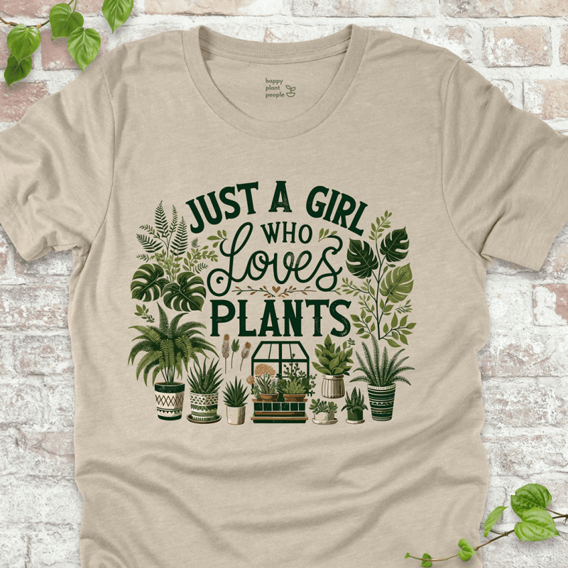 A Girl Who Loves Plants T-Shirt