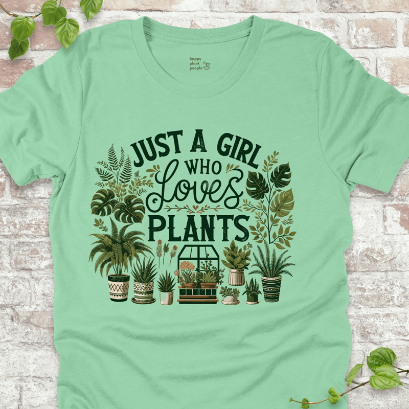 A Girl Who Loves Plants T-Shirt