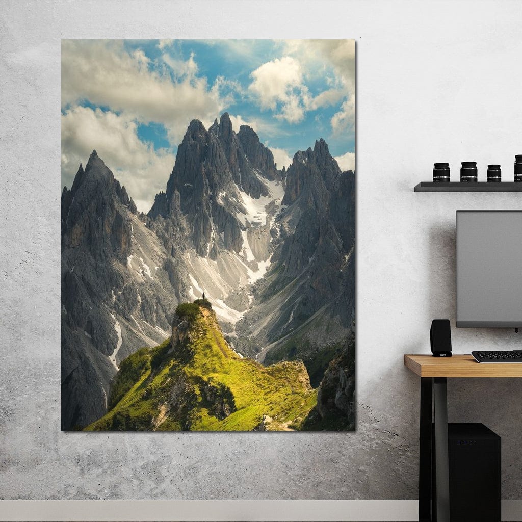 Cadini di Misurina Canvas Wall Art