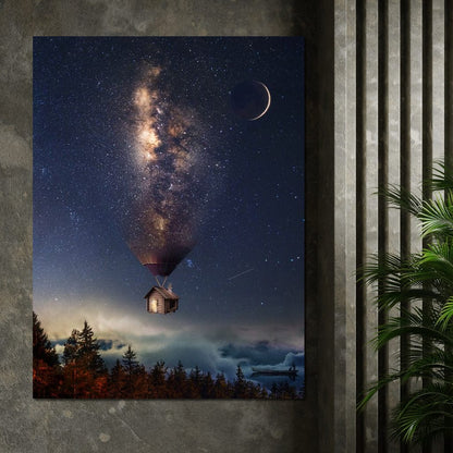 Milky Way Canvas Wall Art