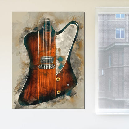 Eric Clapton's Electric Guitar Canvas Wall Art