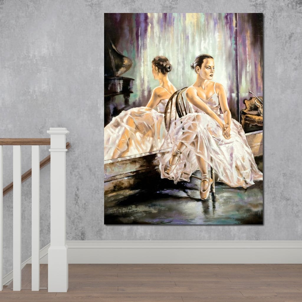 Ballet Conservatory Canvas Wall Art