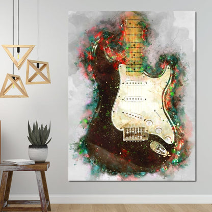 Eric Clapton's Guitar Canvas Wall Art