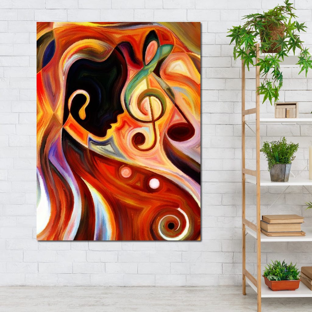 Perfect Notes Canvas Wall Art