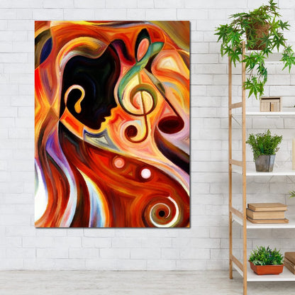 Perfect Notes Canvas Wall Art