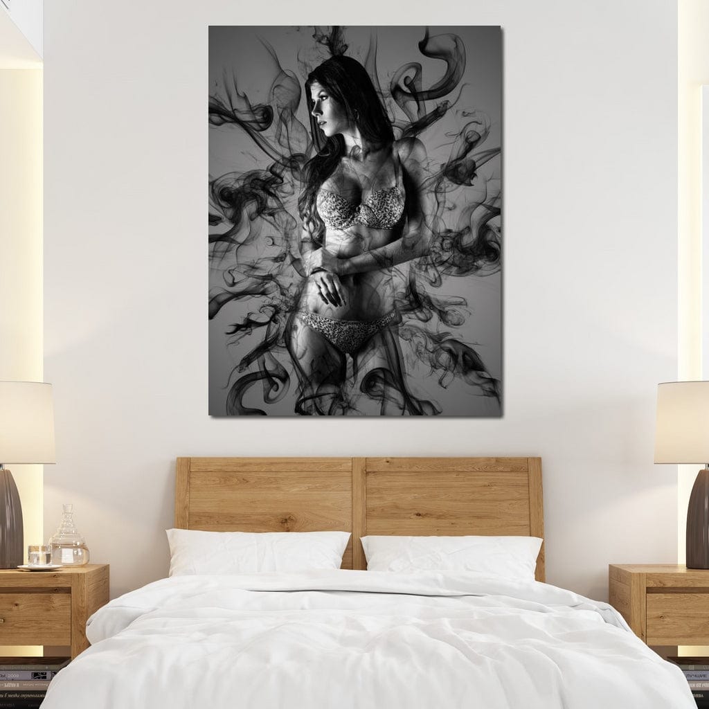 The Smoke Collection 08 Canvas Wall Art