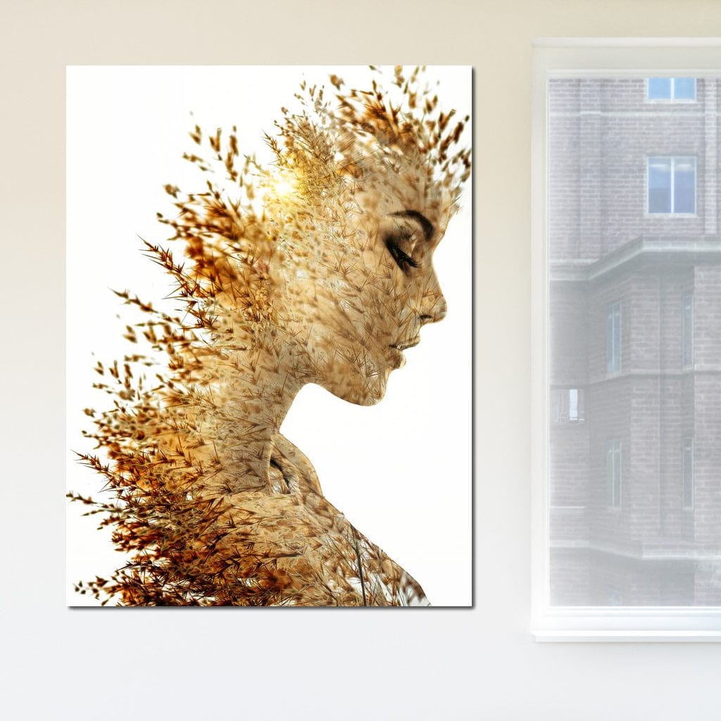 Harvest Queen Canvas Wall Art