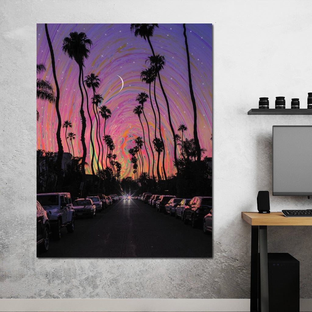 LA Vibes Canvas Wall Art