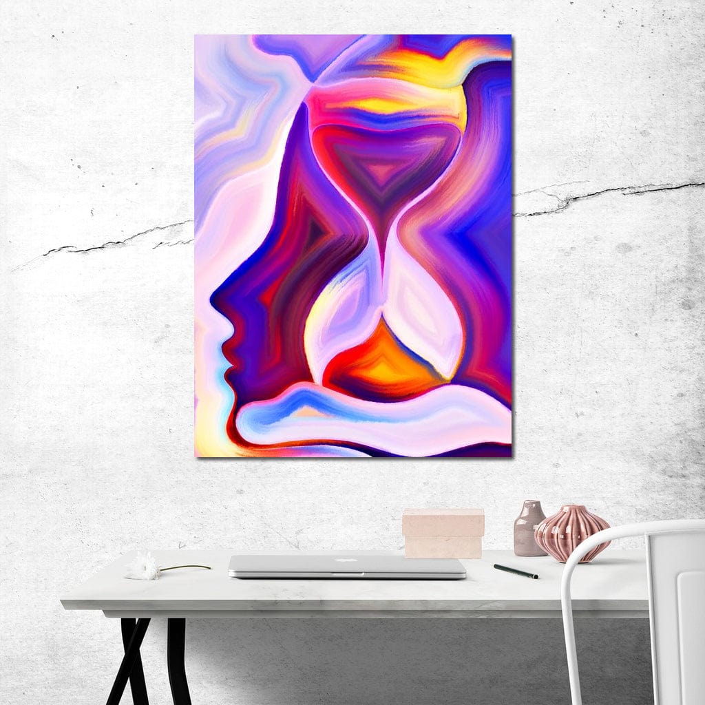 Time Consciousness Canvas Wall Art