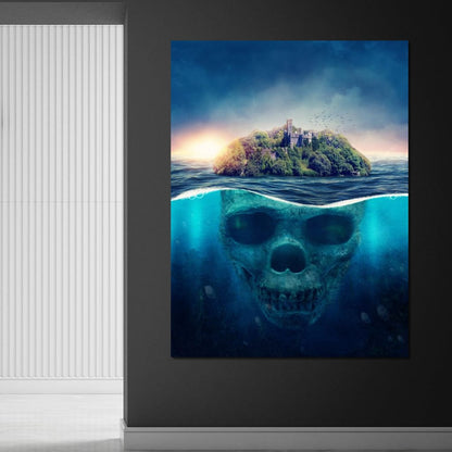 Skull Island Canvas Wall Art