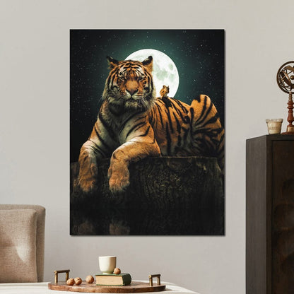 Tiger Squirel Canvas Wall Art