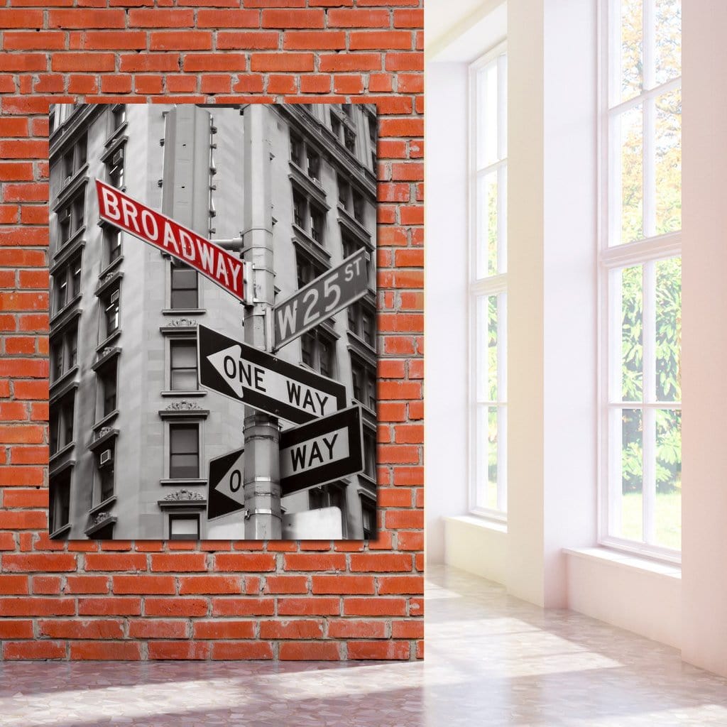 Broadway Canvas Wall Art