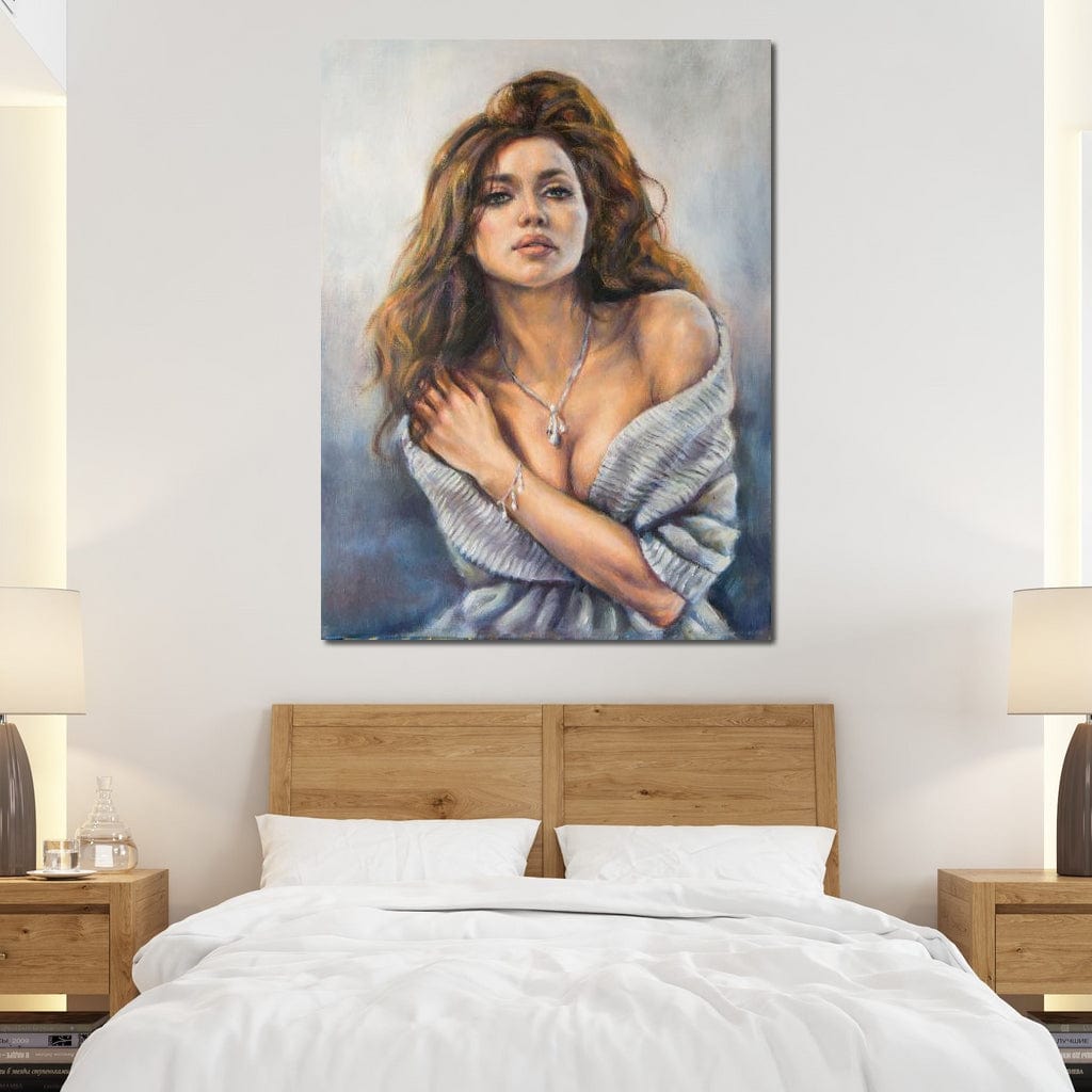 Sensual Portrait Canvas Wall Art