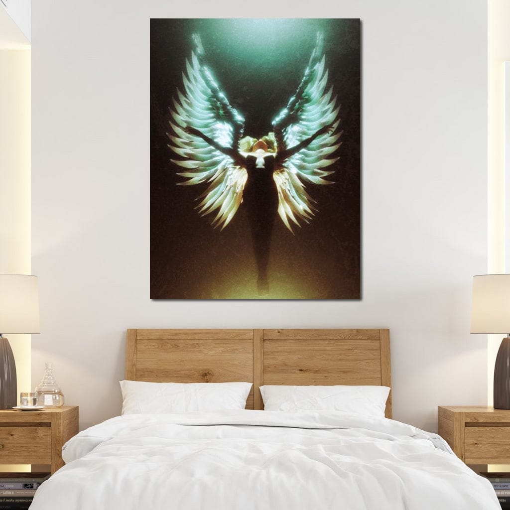 Angel Wings Ascending - G'n Art Canvas Wall Art