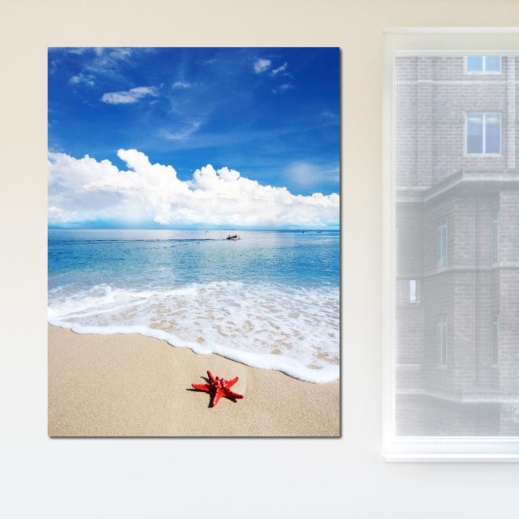 Caribbean Beach Canvas Wall Art