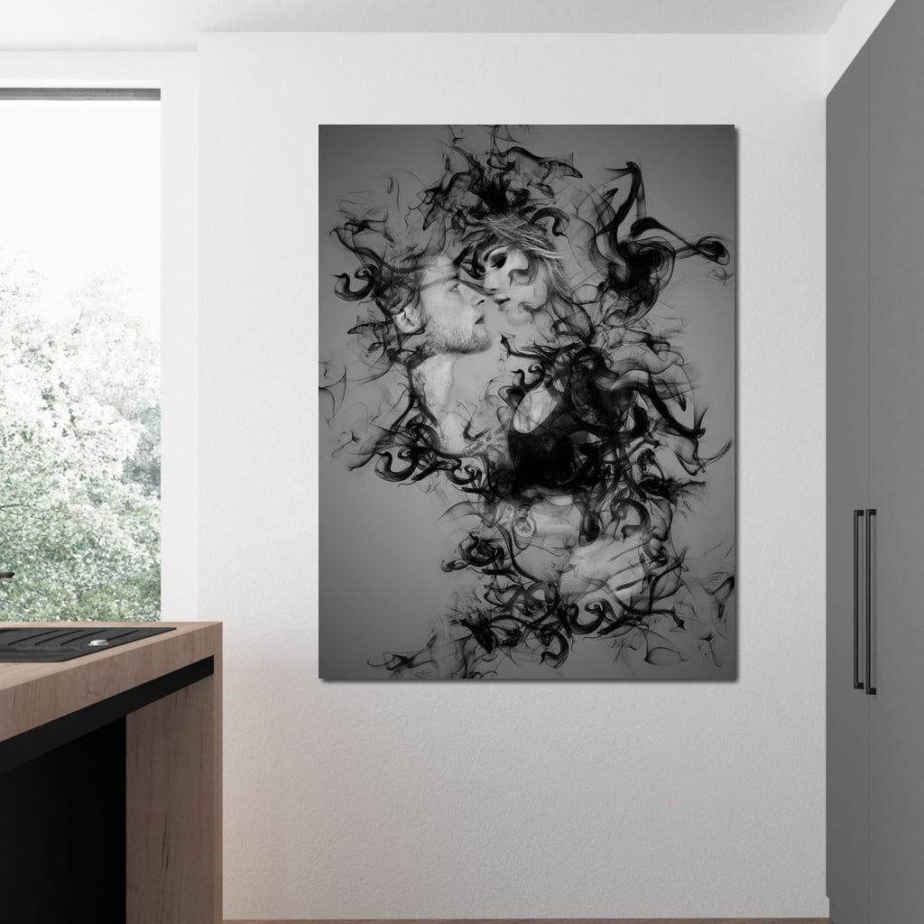 The Smoke Collection 06 Canvas Wall Art