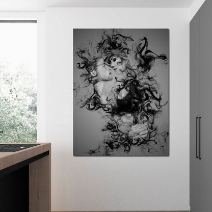 The Smoke Collection 06 Canvas Wall Art