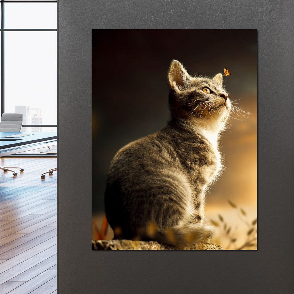 Cat Canvas Wall Art