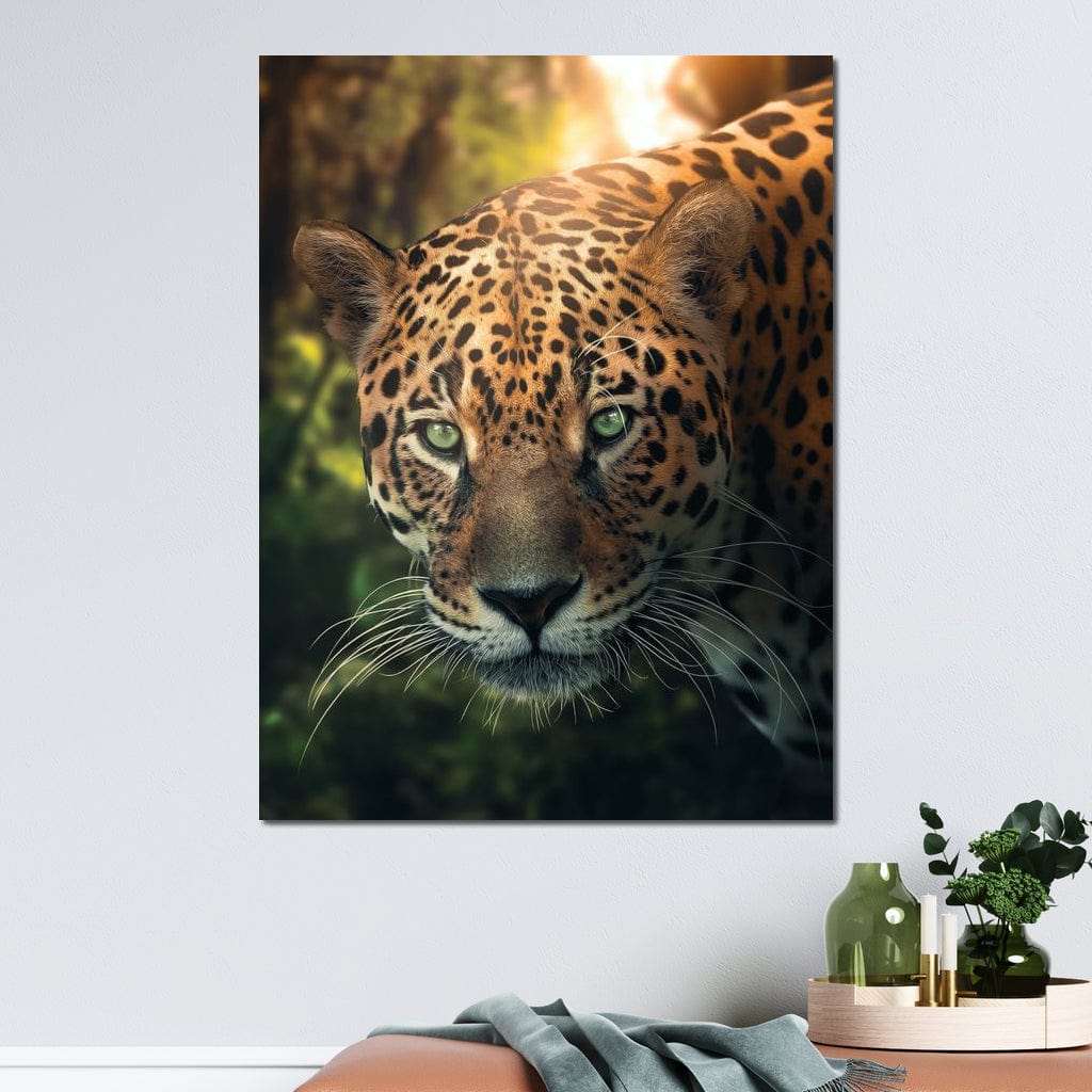 Leopard Amazone Canvas Wall Art