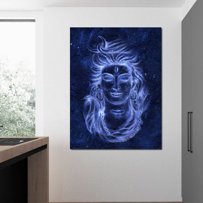 Om Namah Shiva Canvas Wall Art