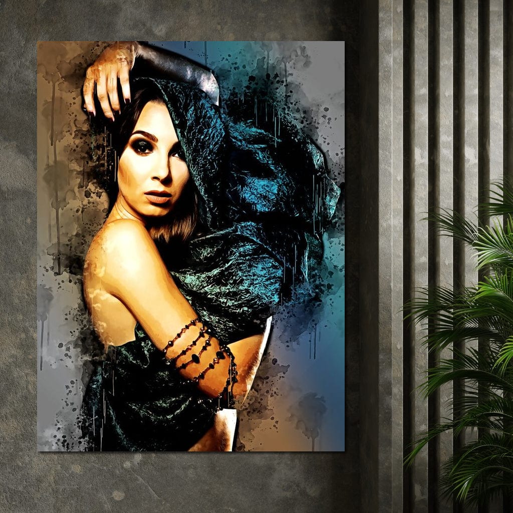 Covered by Beauty Canvas Wall Art