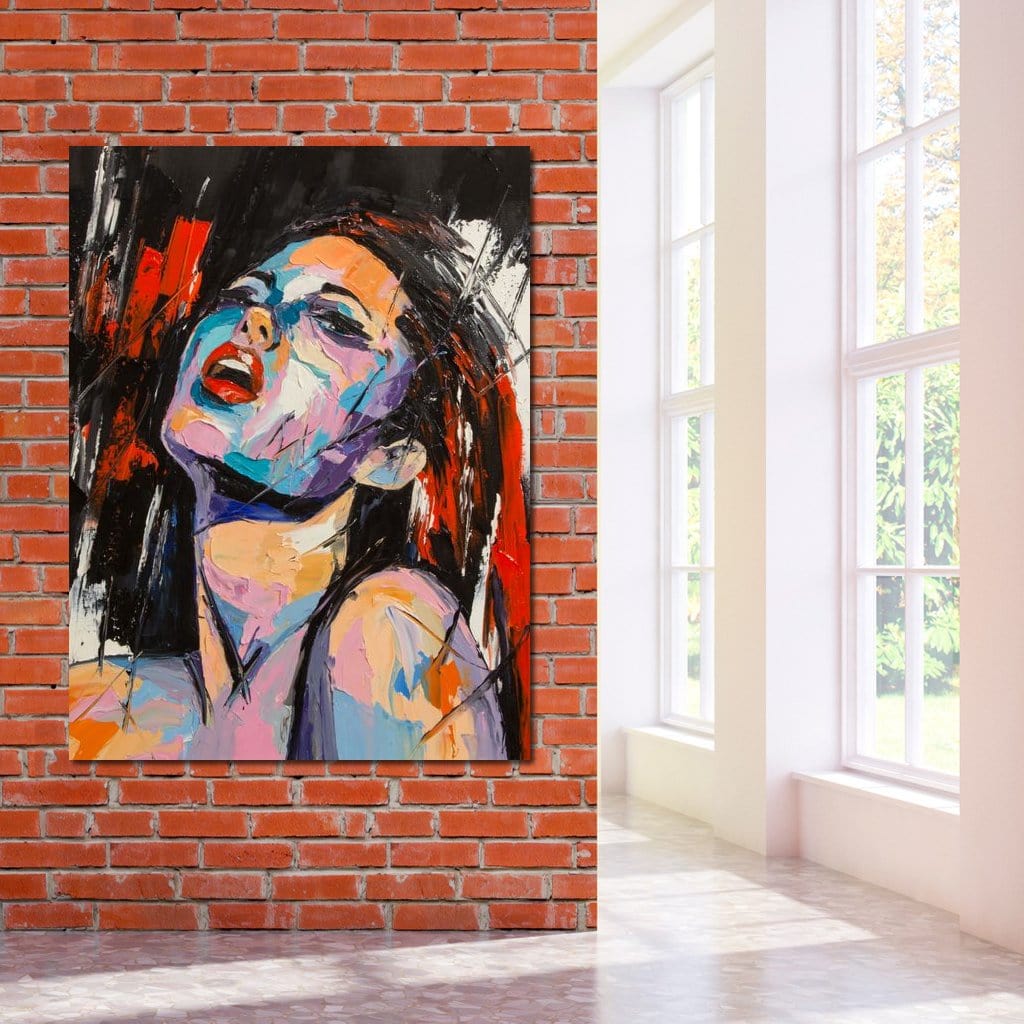 Gloria Portrait Canvas Wall Art