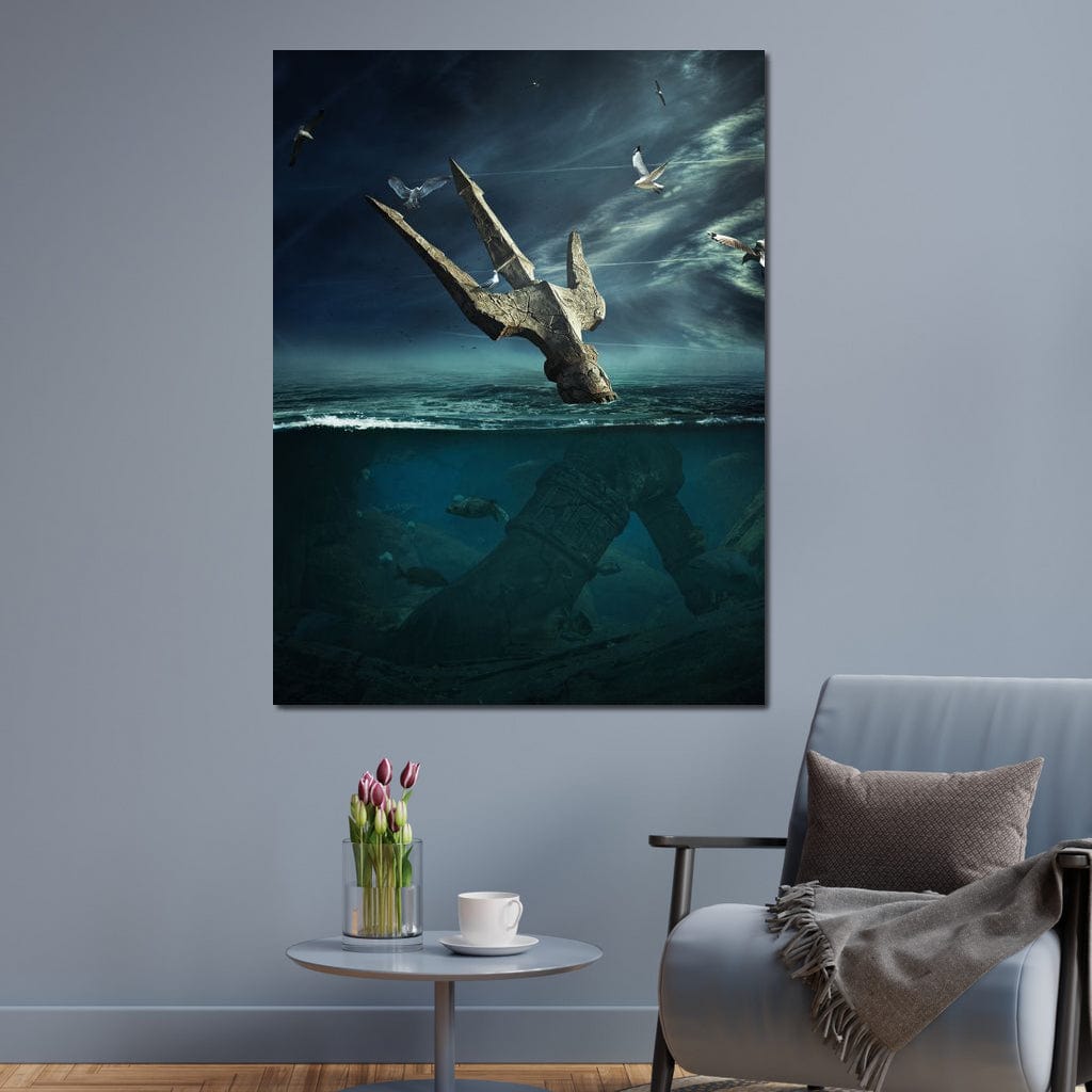 Last Hope - Poseidon Canvas Wall Art