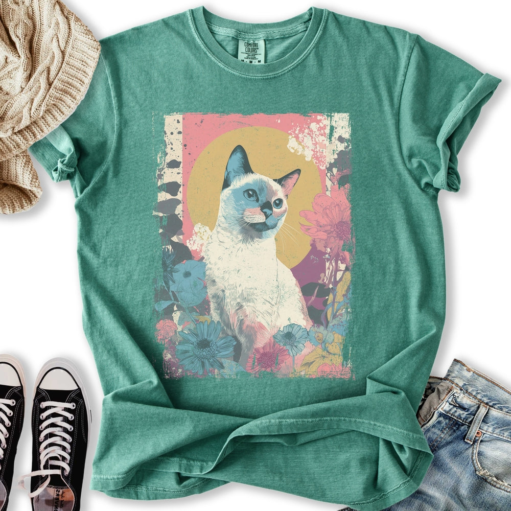 Siamese Pastel Art Relaxed Tee