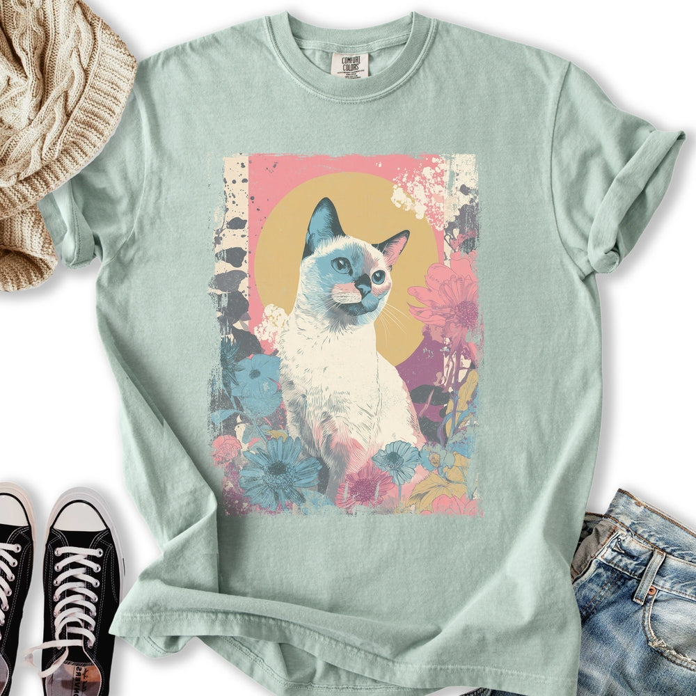 Siamese Pastel Art Relaxed Tee