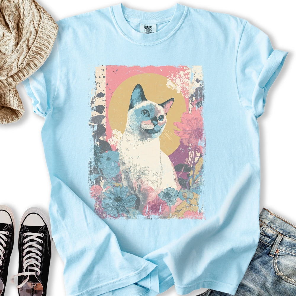 Siamese Pastel Art Relaxed Tee