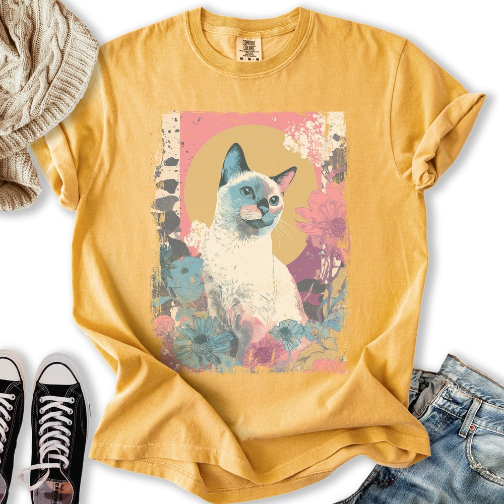 Siamese Pastel Art Relaxed Tee
