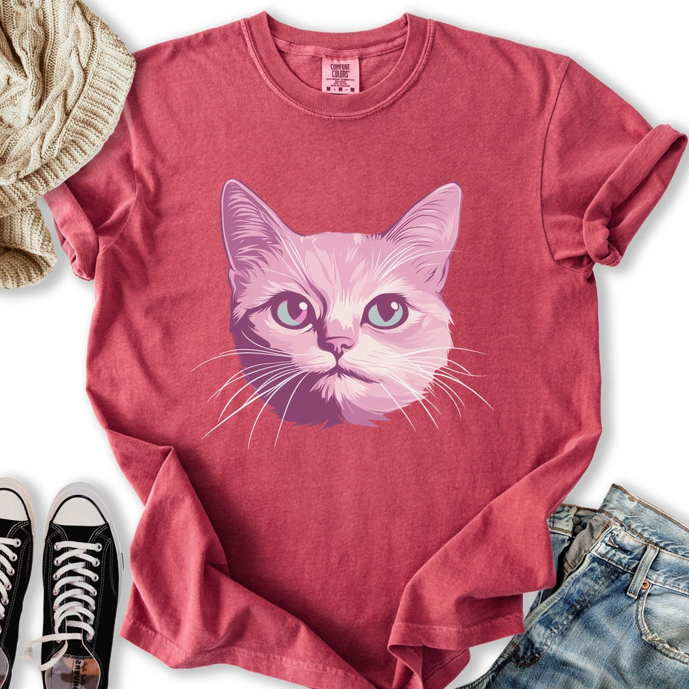 Pink Cat Relaxed Tee