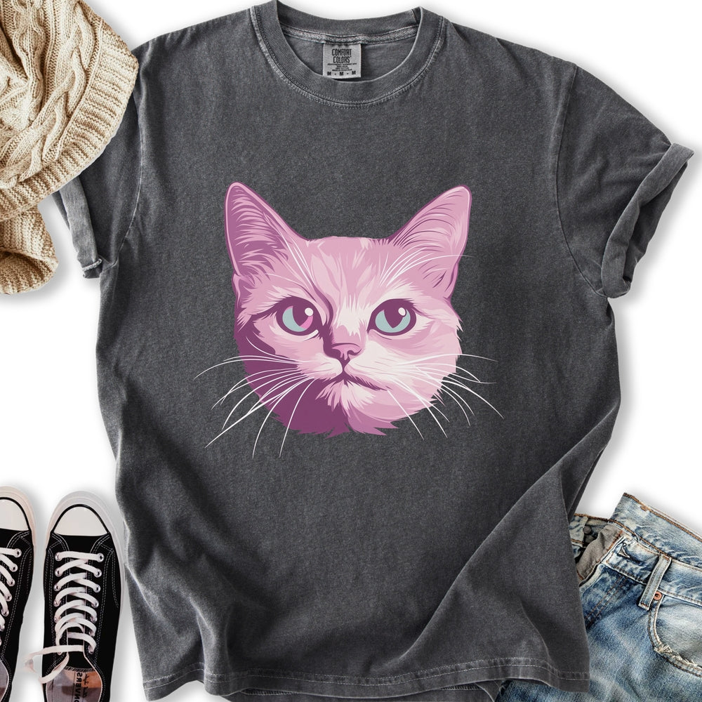 Pink Cat Relaxed Tee
