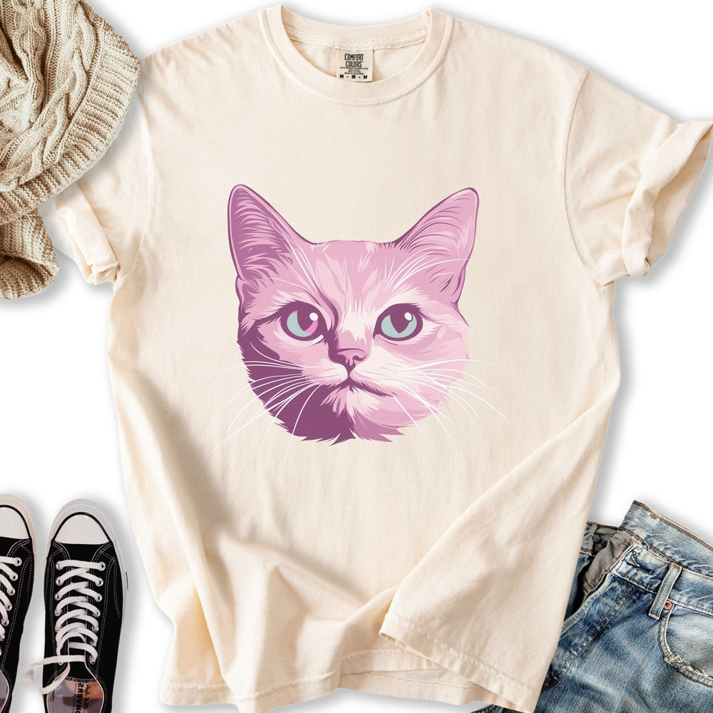 Pink Cat Relaxed Tee