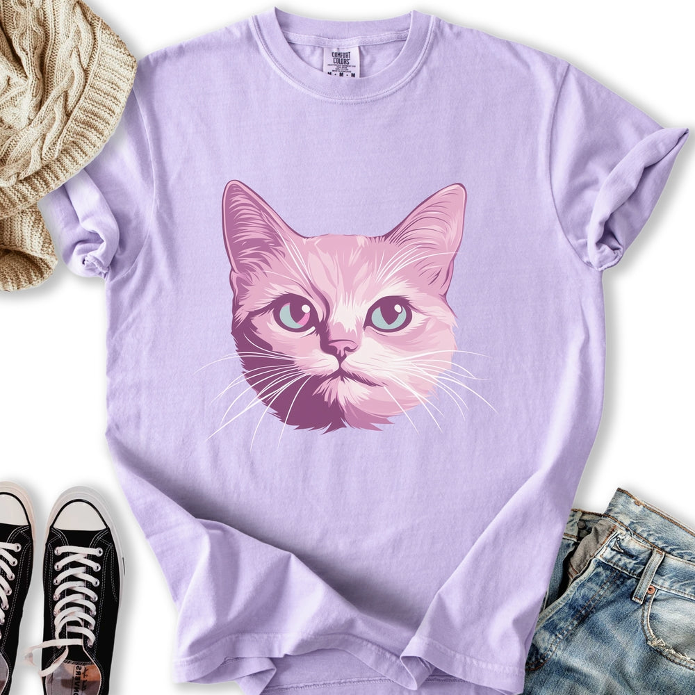 Pink Cat Relaxed Tee