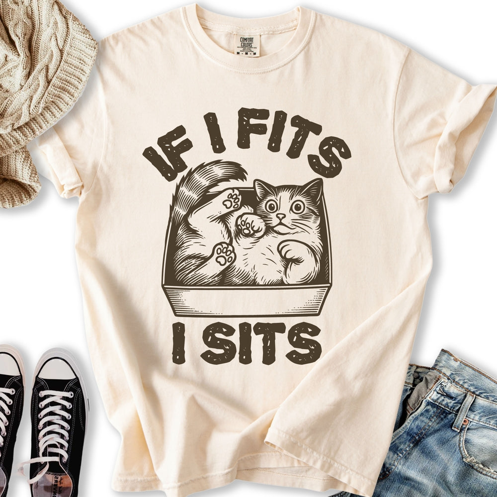 If I Fits I Sits Relaxed Tee