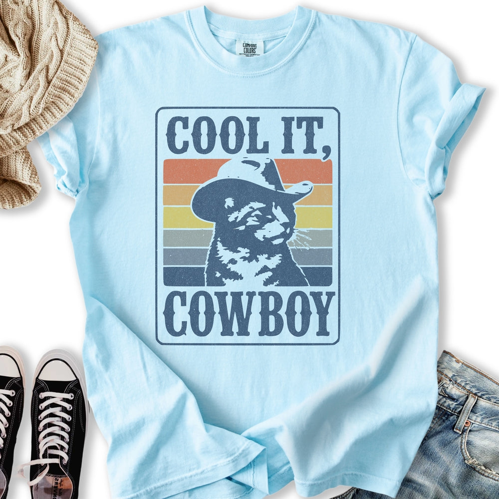 Cool It Retro Cowboy Relaxed Tee