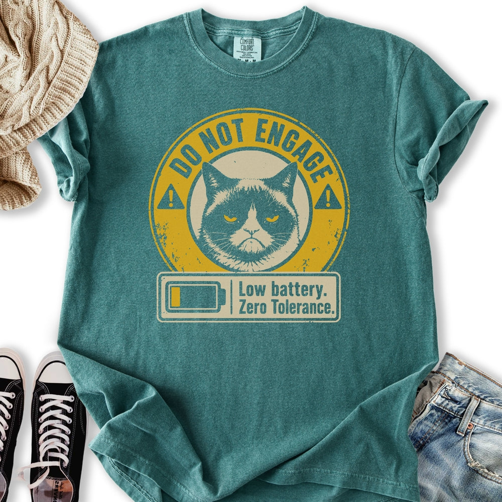 Do Not Engage Cat Relaxed Tee