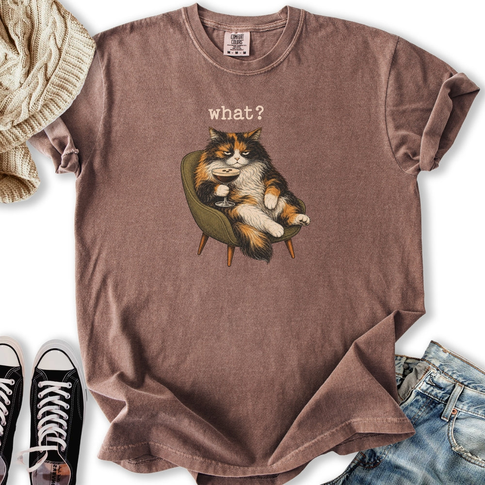 Grumpy Calico Cat Relaxed Tee