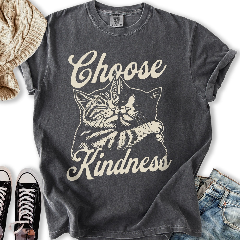 Choose Kindness Cats Relaxed Tee