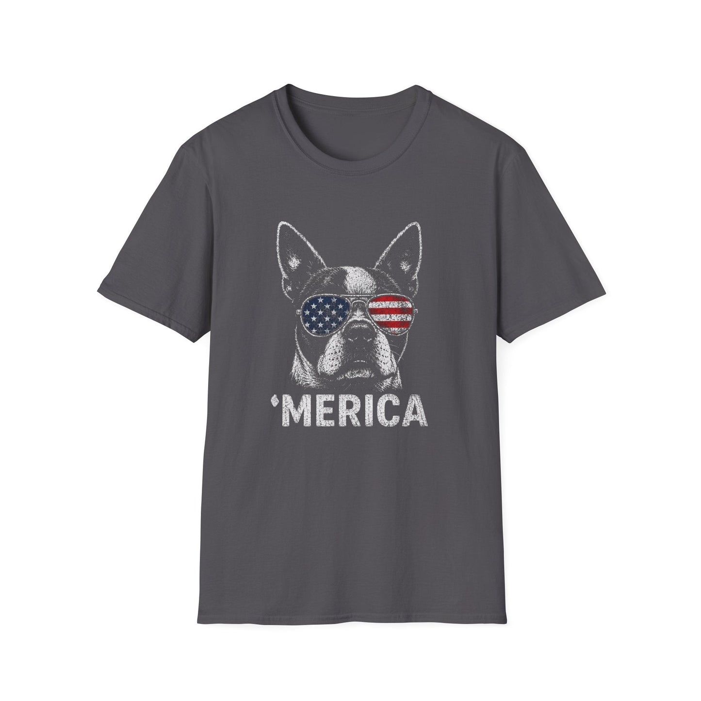Boston Terrier Merica Tee