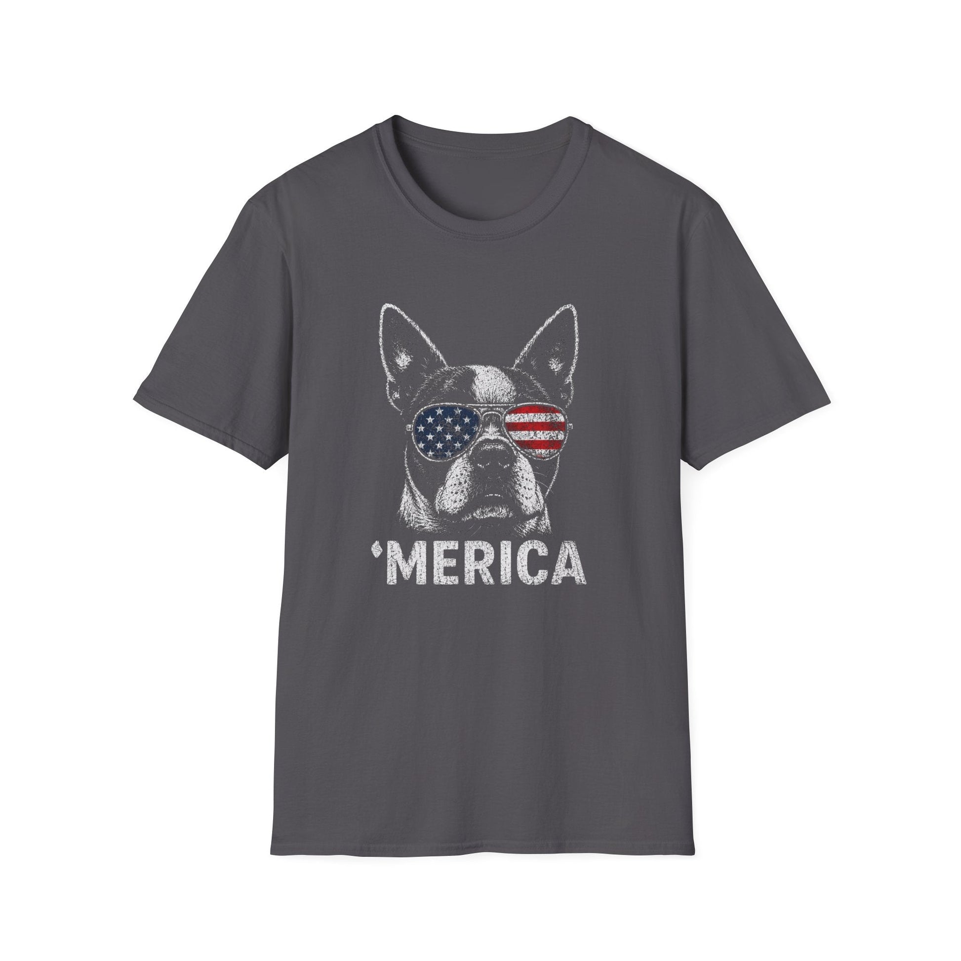Boston Terrier Merica Tee