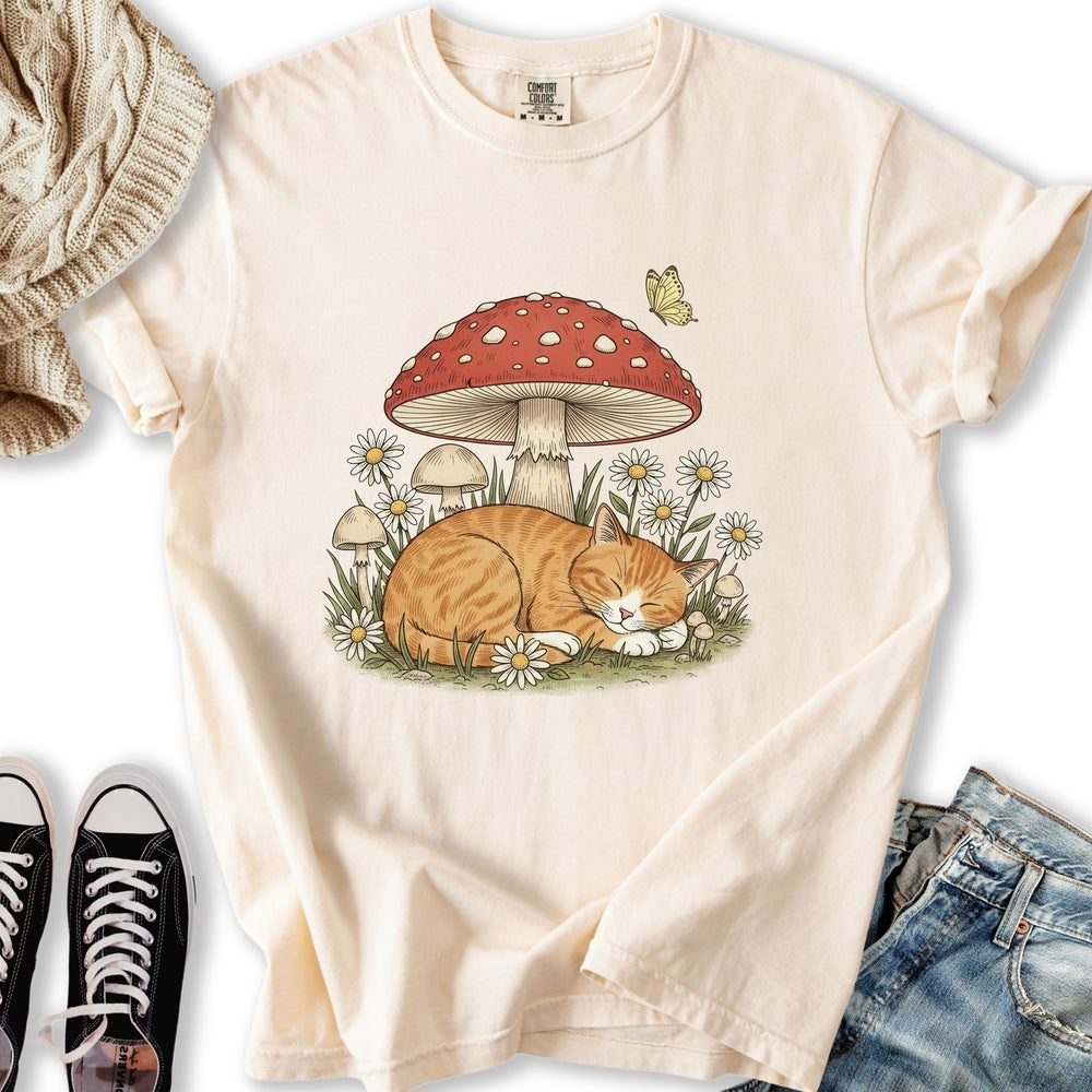 Ginger Mushroom Relaxed Tee