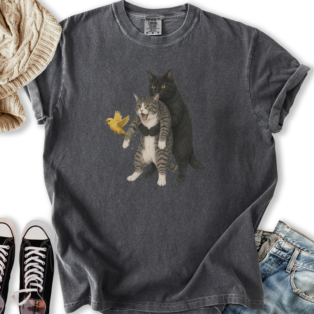 Cat Heimlich Maneuver II Relaxed Tee